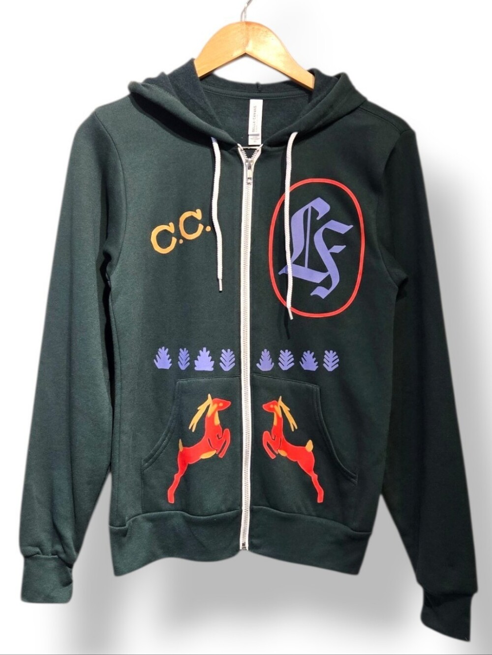Lafayette Hotel San Diego Hoodie Sweatshirt Size XS Christmas Club Maximalist